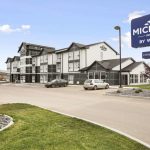 Exterior of a Microtel in Blackfalds