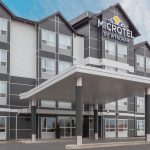 Exterior of a Microtel in Bonnyville
