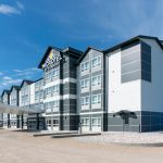 The exterior of a Microtel by Wyndham