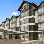 Exterior of a Microtel in lloydminster
