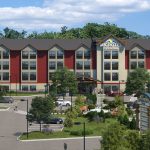 Exterior of a Microtel in Tremblant