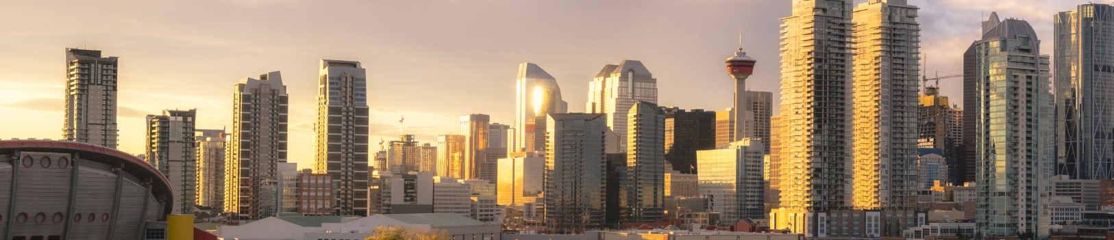 calgary-cityscape-lit-up-at-dawn-2022-03-04-02-36-36-utc A city skyline